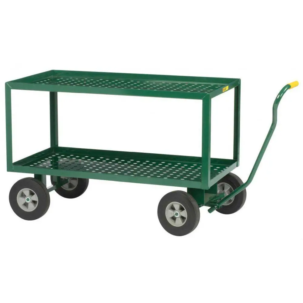 2-Shelf Wagon Truck W/ Perforated Deck 1
