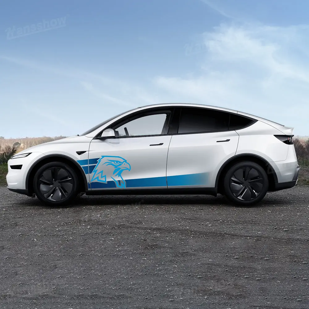 Model Y Juniper Vinyl Wrap Body Decal Kit With Eagle Head Style 1
