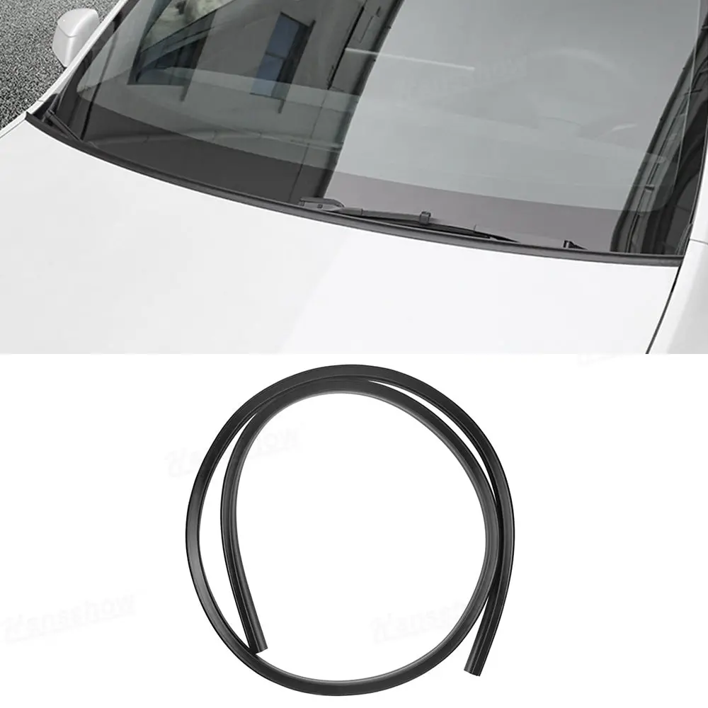 Model Y Juniper Hood Wind Deflector Strip Oem Style Wind Noise Reduction For... 1