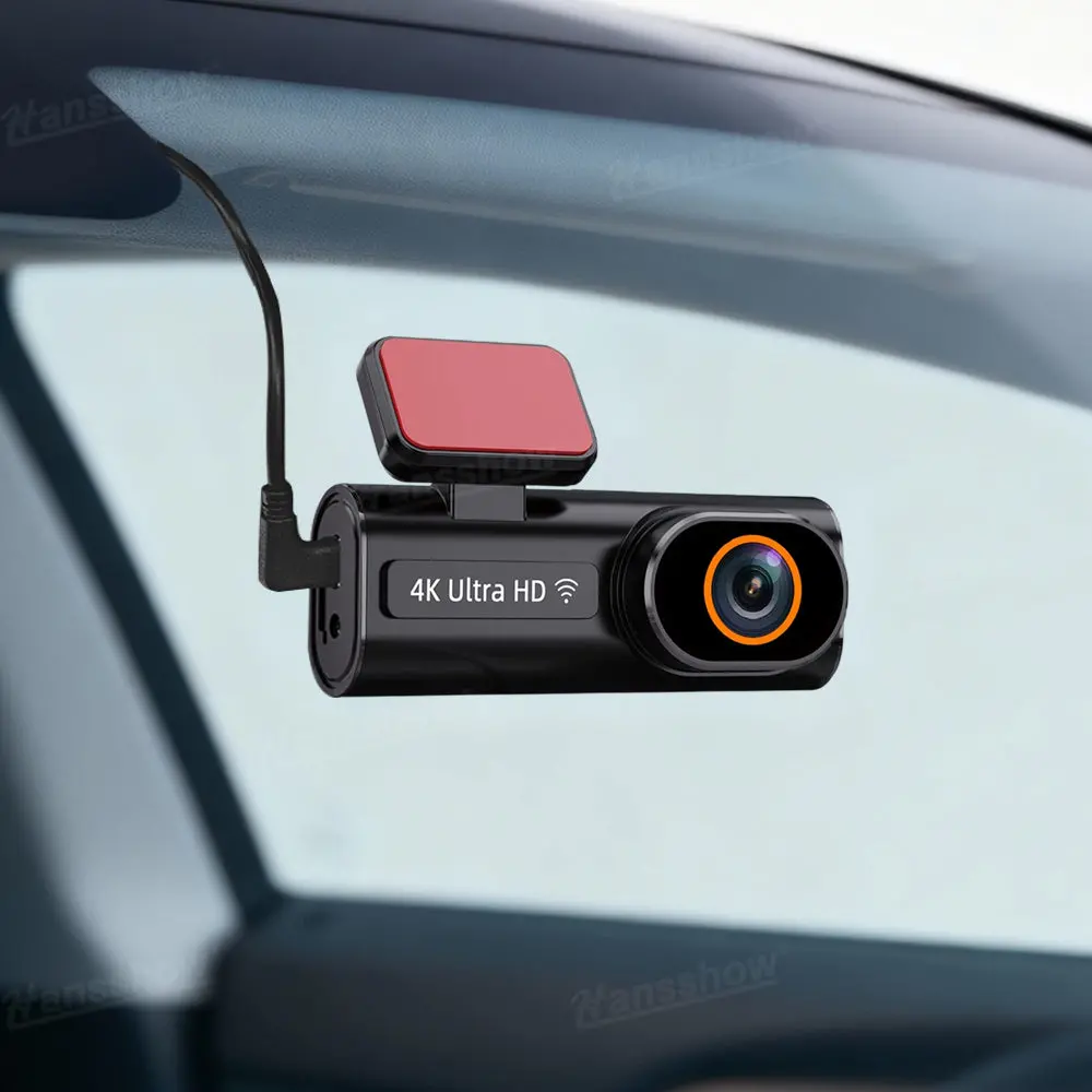 4K Front/1080P Rear Dash Cam With 1.97 Inch Screen For Tesla Model Y... 1