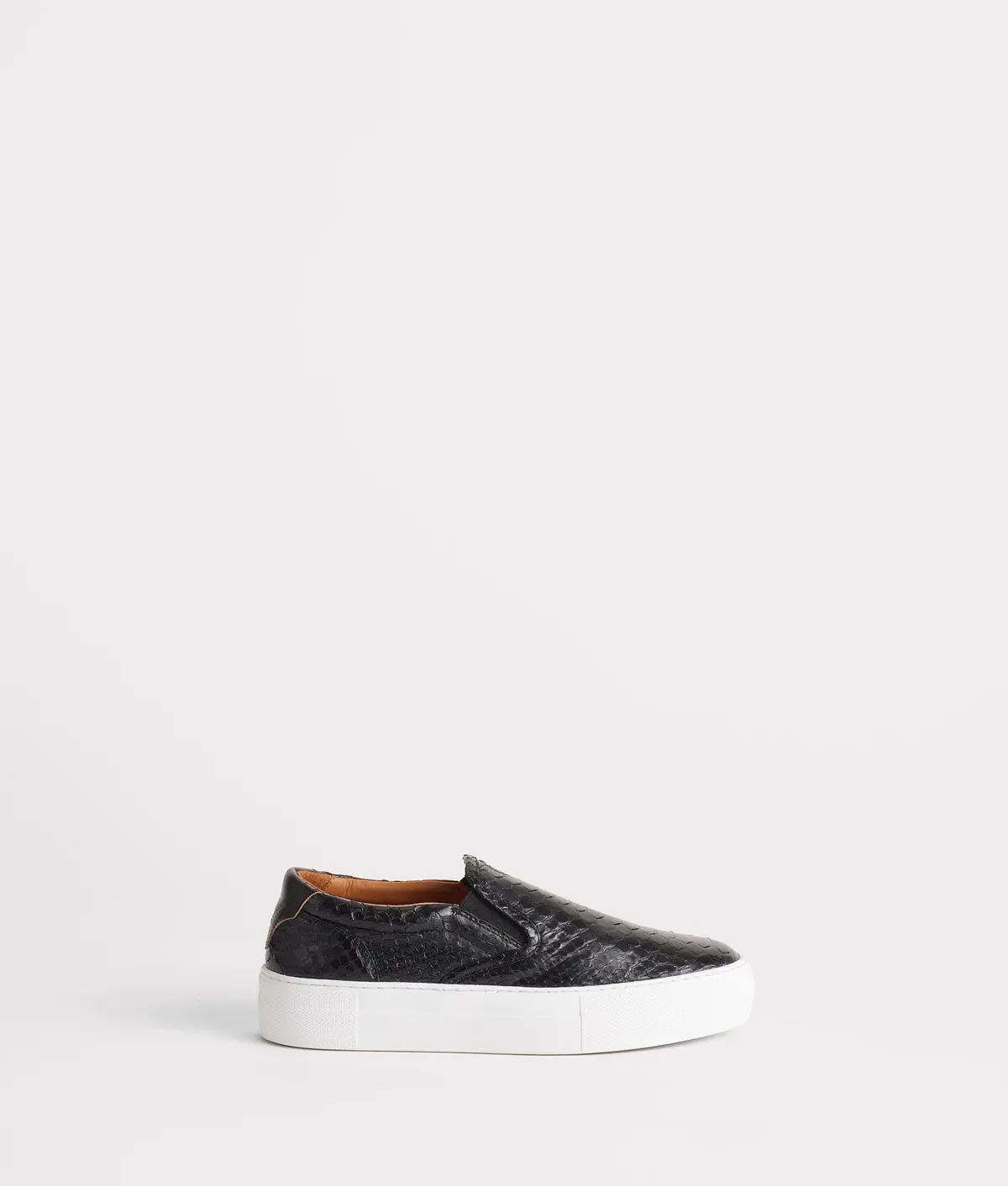 Mosaico Slip On :: Black Python 1