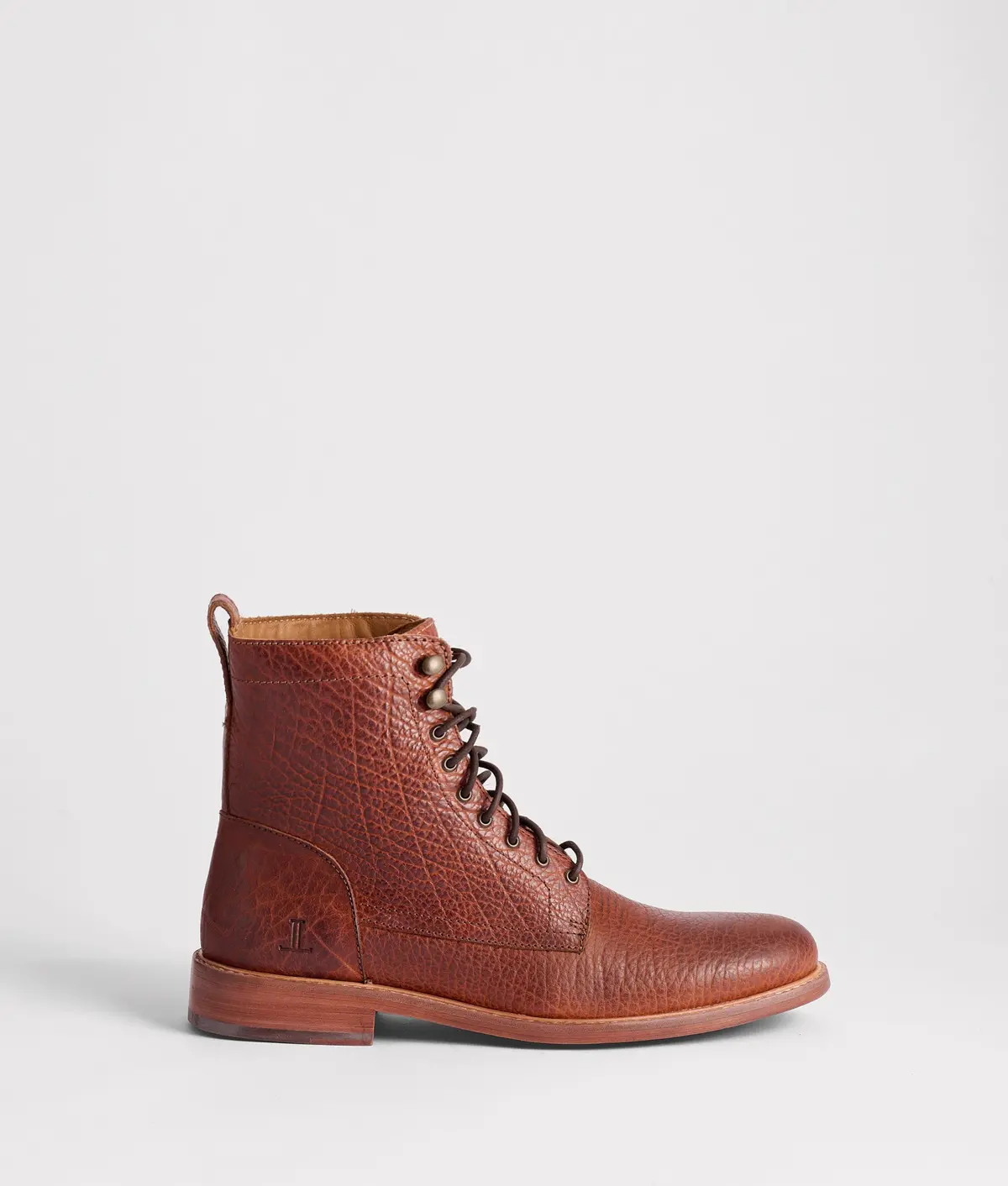 6" Lace Up Derby Boot :: Whiskey 1