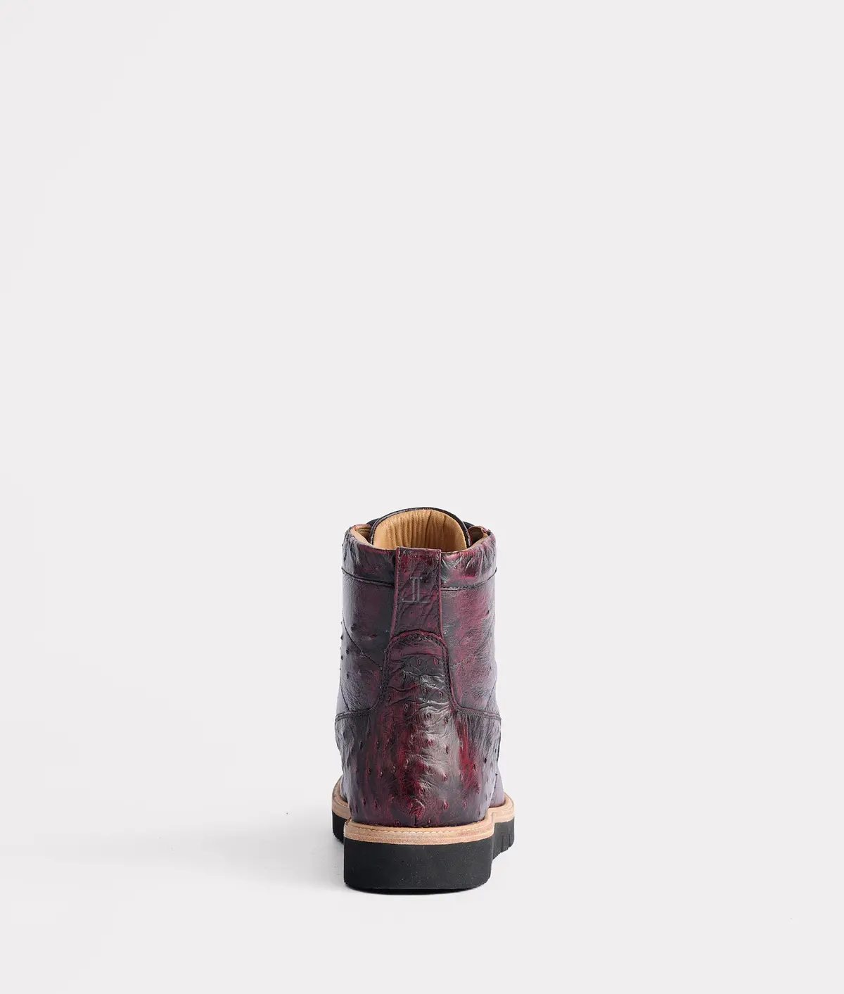 Ridgeline Exotic Lace Up Boot :: Black Cherry 5