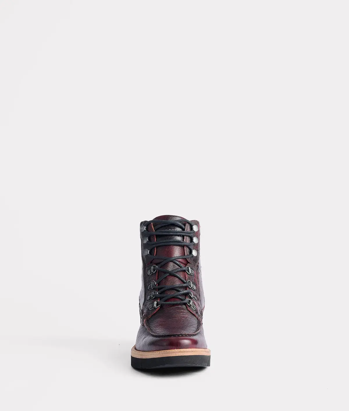 Ridgeline Exotic Lace Up Boot :: Black Cherry 4
