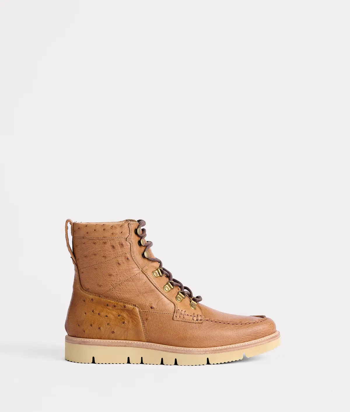 Ridgeline Exotic Lace Up Boot :: Barnwood 1