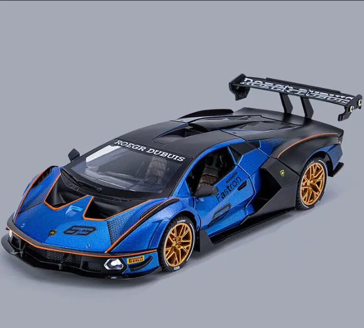 Carro Colecionável Lamborghini Scv12 Escala 1:24 1