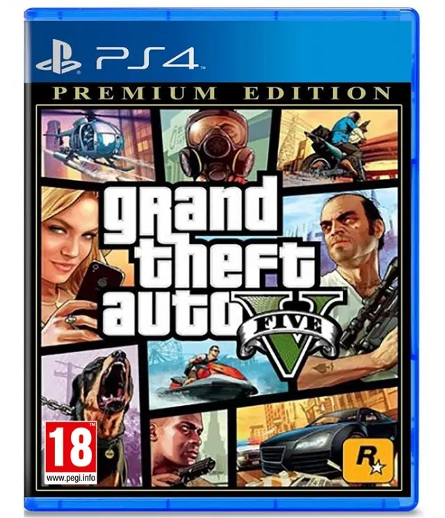 Grand Theft Auto V Premium Edition (Em Português) Ps4 - Semi Novo 1
