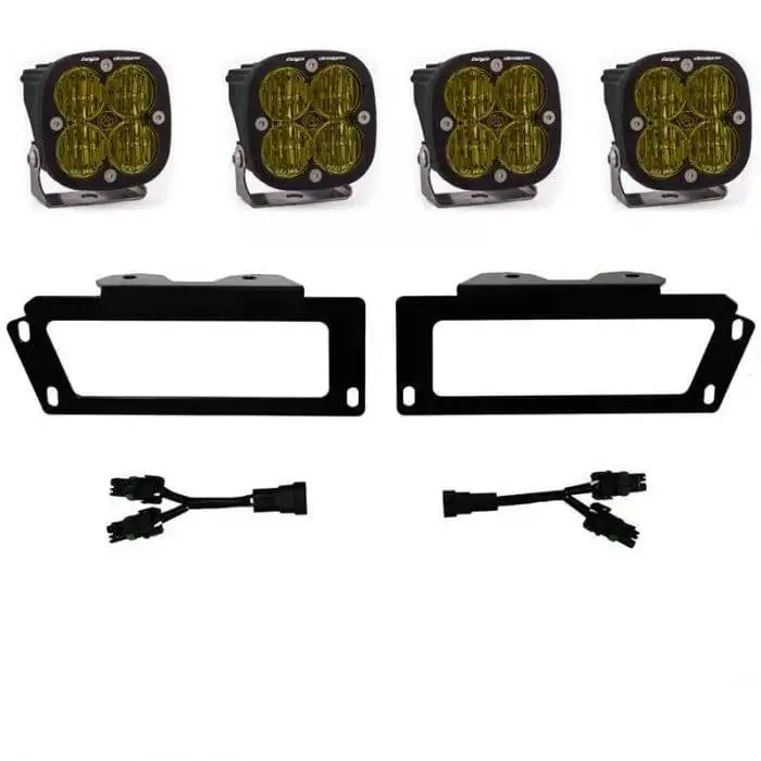 Dodge Ram 2500/3500 (10-18), 1500 (09-12) Sae Fog Pocket Kit 2