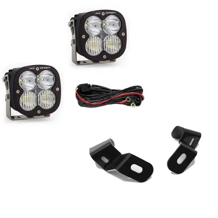 19+ Dodge Ram 2500/3500, A-Pillar Kit, Xl Driving Combo Led Lights 1