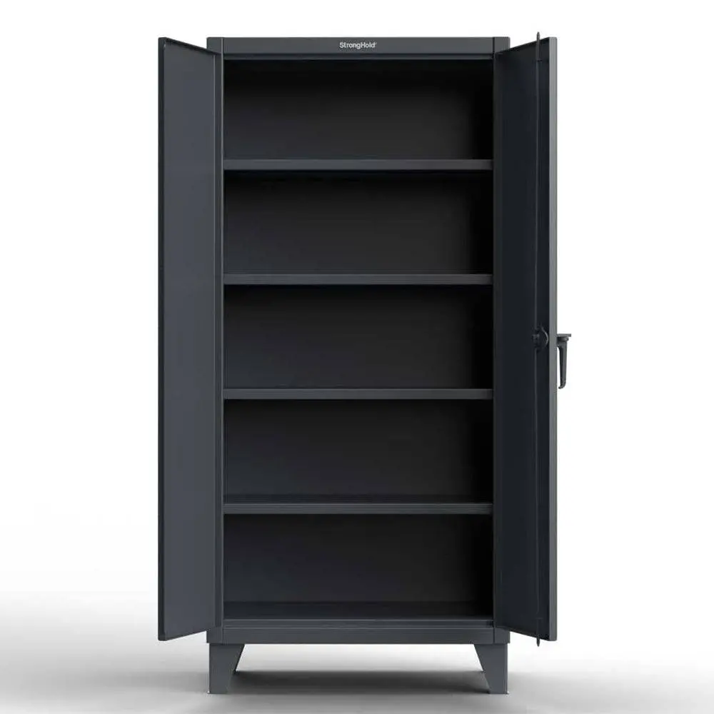 Extreme Duty 12 Ga Cabinet With 4 Shelves - 36 In. W X 24 In. D X 78 In. H 1