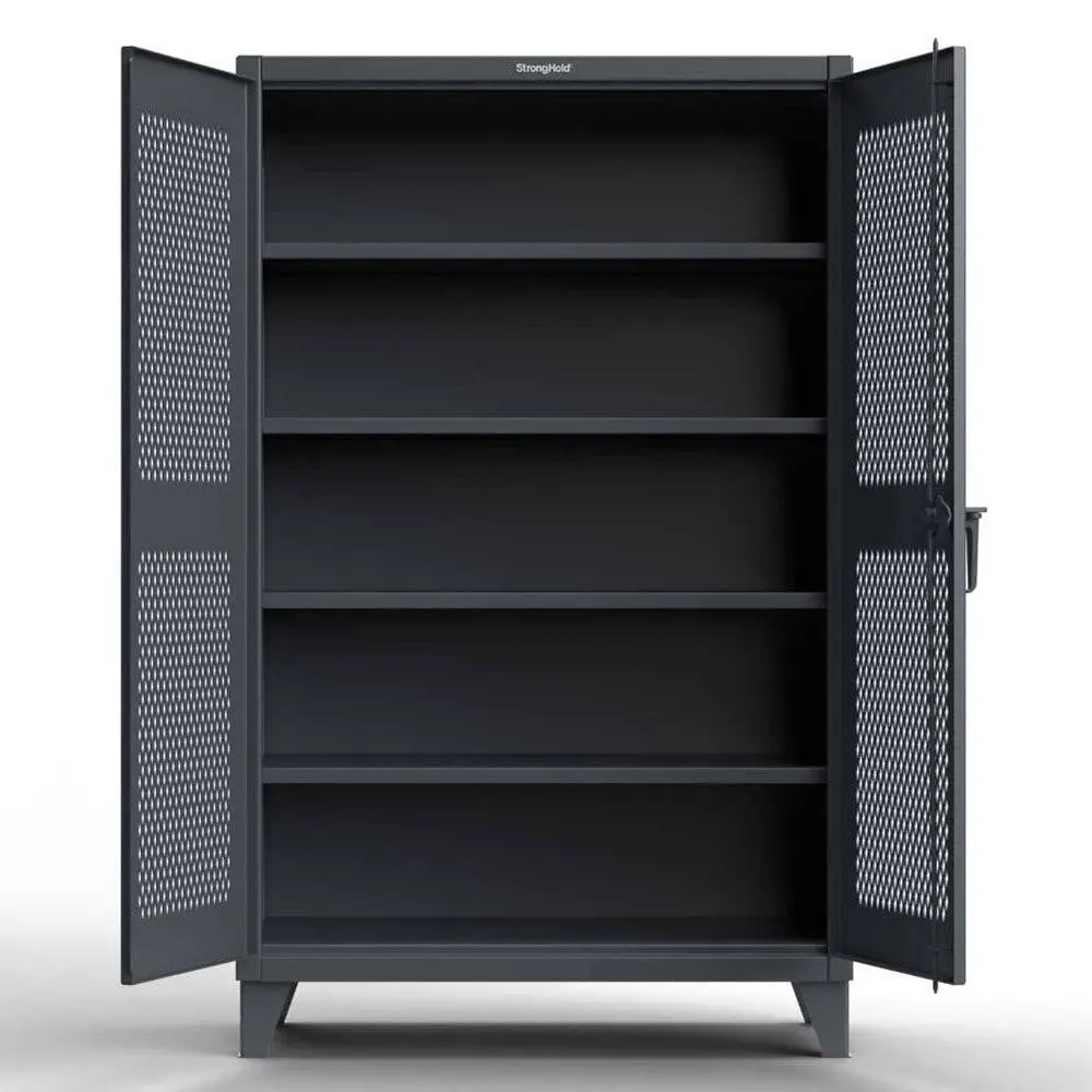 Extreme Duty 12 Ga Cabinet With Ventilated Doors - 36 In. W X 24 In. D X 78 In. H 1
