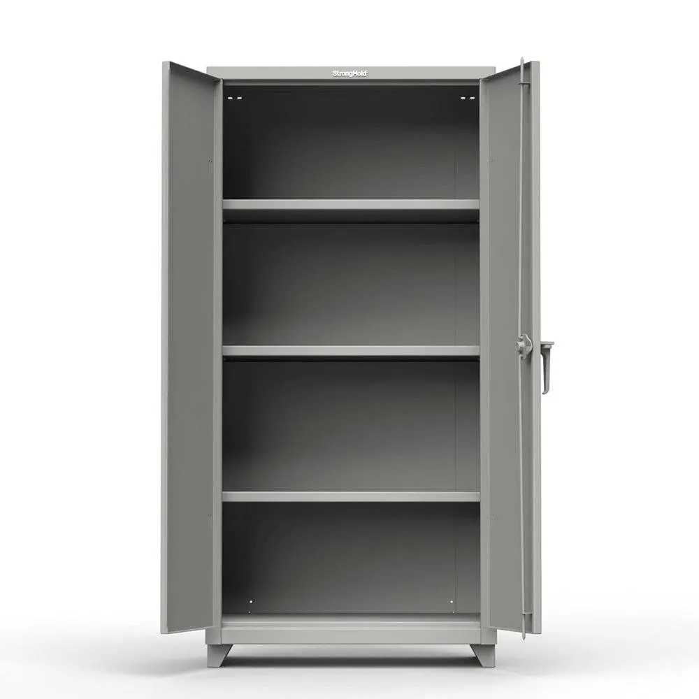 Extra Heavy Duty 14 Ga Cabinet With 3 Shelves 1