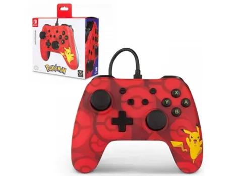 Comando Oficial Powera Pokémon Com Fios   - Novo - Nintendo Switch 1