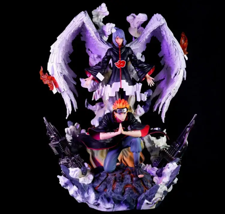 Figura De Ação Pain E Konan- Naruto 1