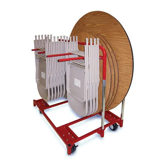 Folding Chair & Round Table Mover - 1600 Lb Cap. 1