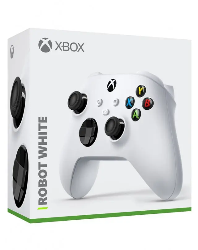 Comando Oficial Robot White Xbox One | Series X 1