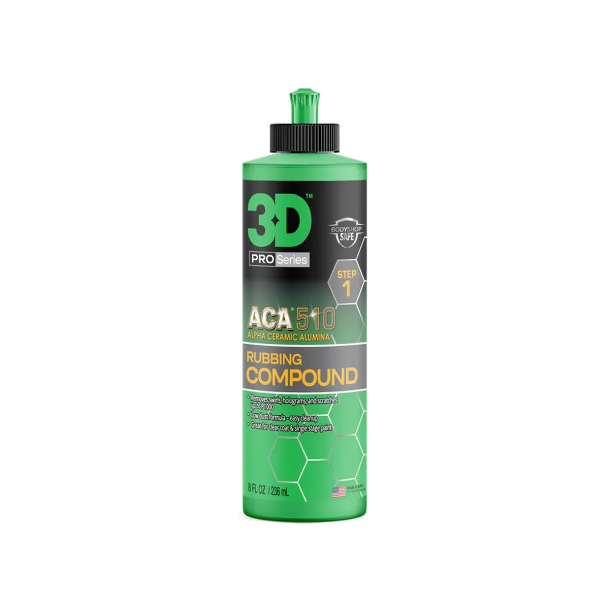 3D Aca 510 Premium Rubbing Compound - 236Ml/946Ml 1