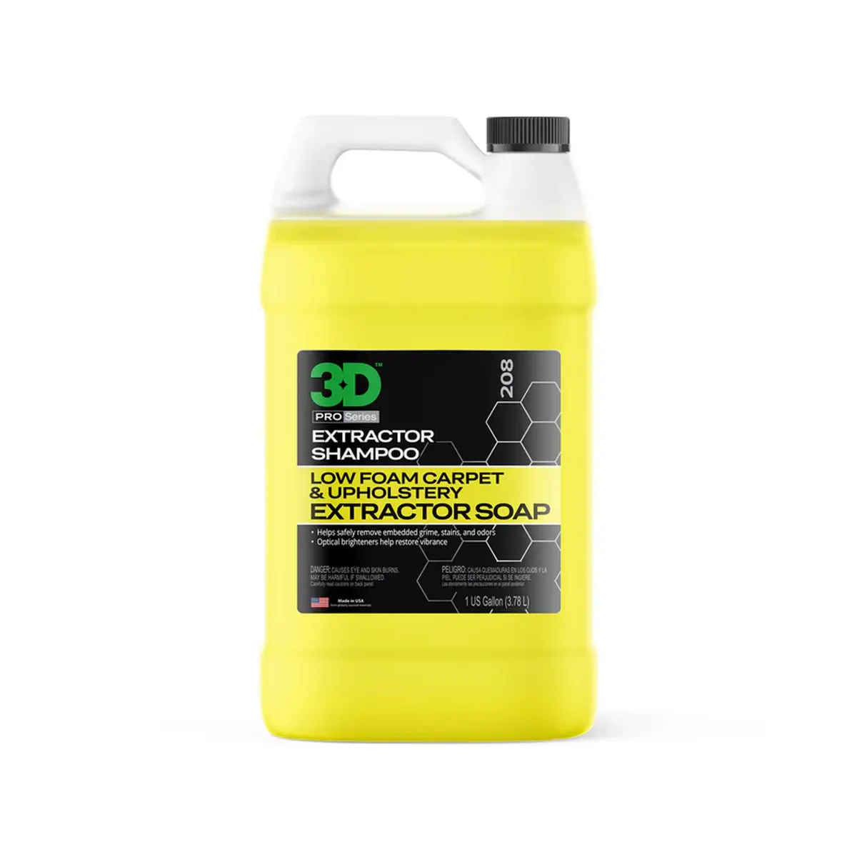 3D Extractor Shampoo - 3.8L/18.9L 1