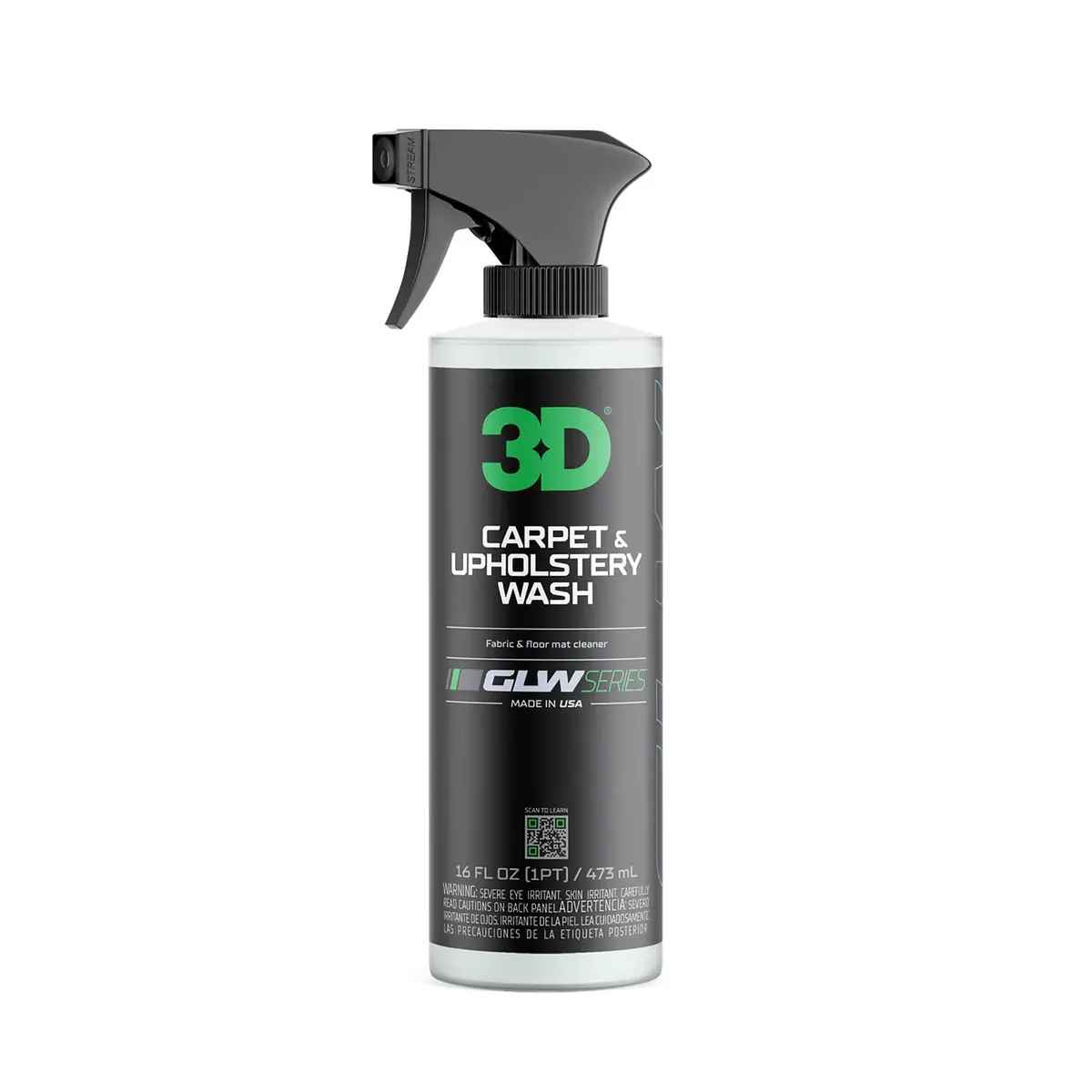 3D Glw Series Carpet & Upholstery Wash - 473Ml 1