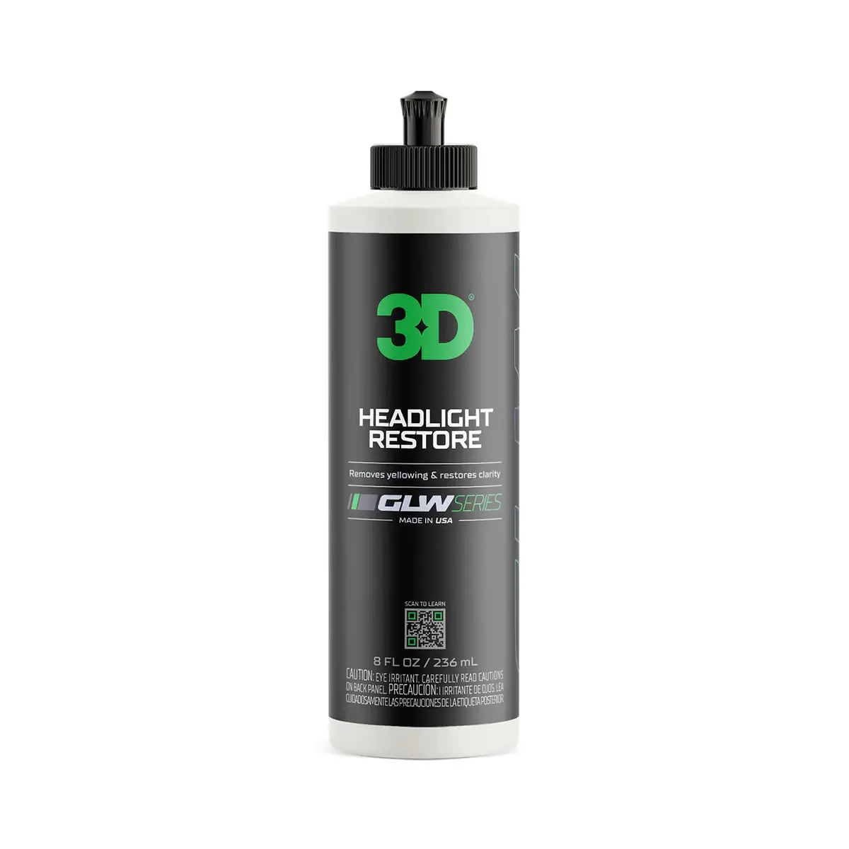 3D Glw Series Headlight Restore - 236Ml 1