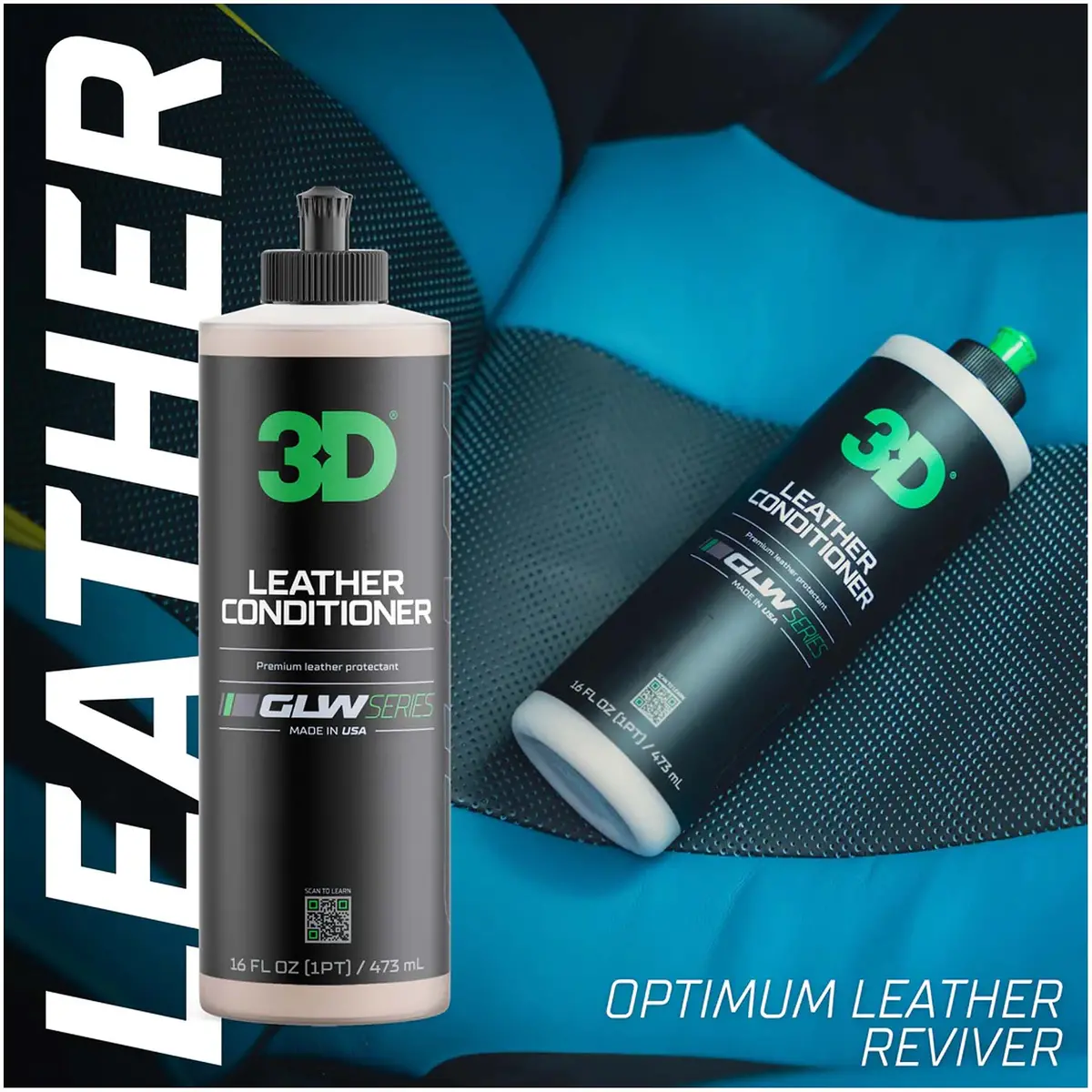 3D Glw Series Leather Conditioner - 473Ml 2