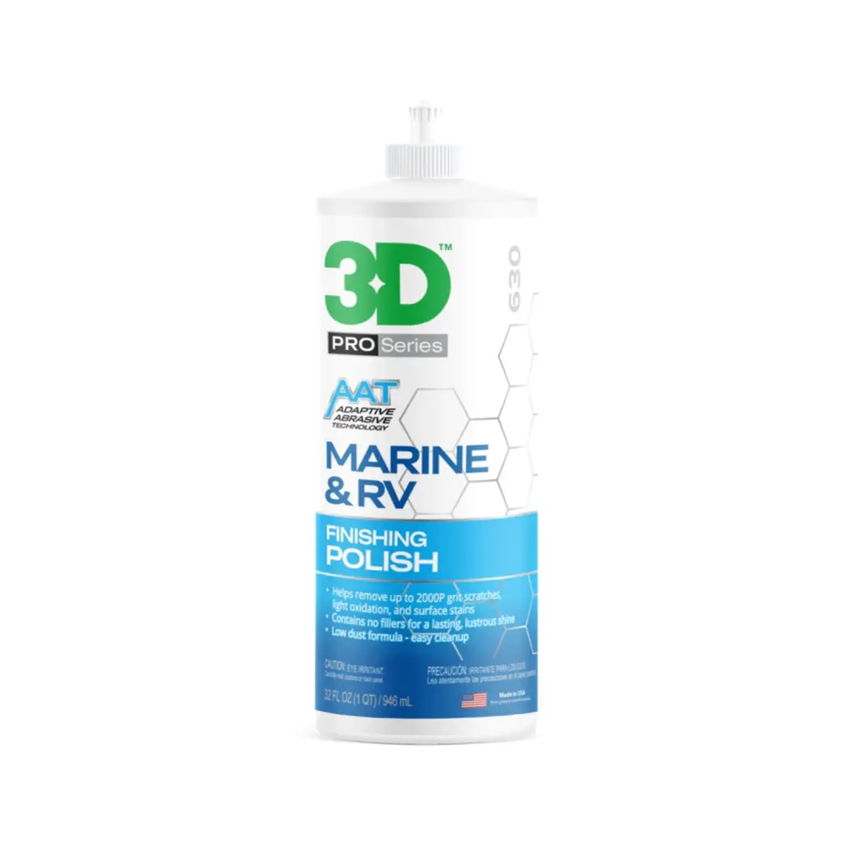 3D Marine And Rv Finishing Polish Compound - 946Ml 1