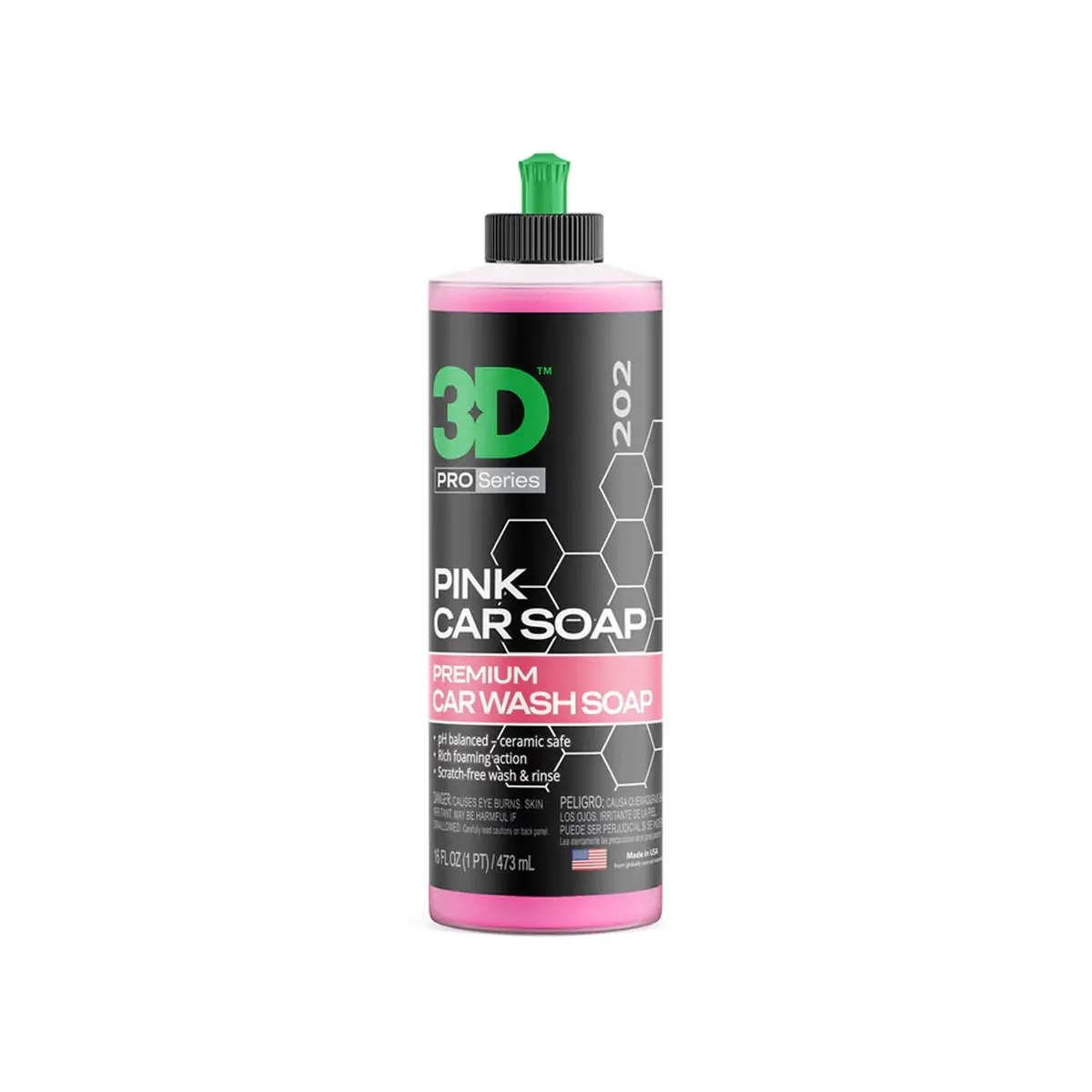 3D Pink Car Soap - 473Ml/3.8L/18.9L 1