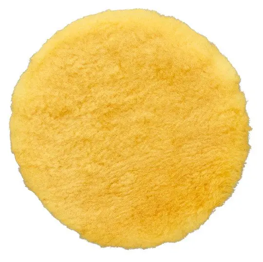 3D X-Tra Cut Yellow Wool Pad - 6" (K-Xw6) 1