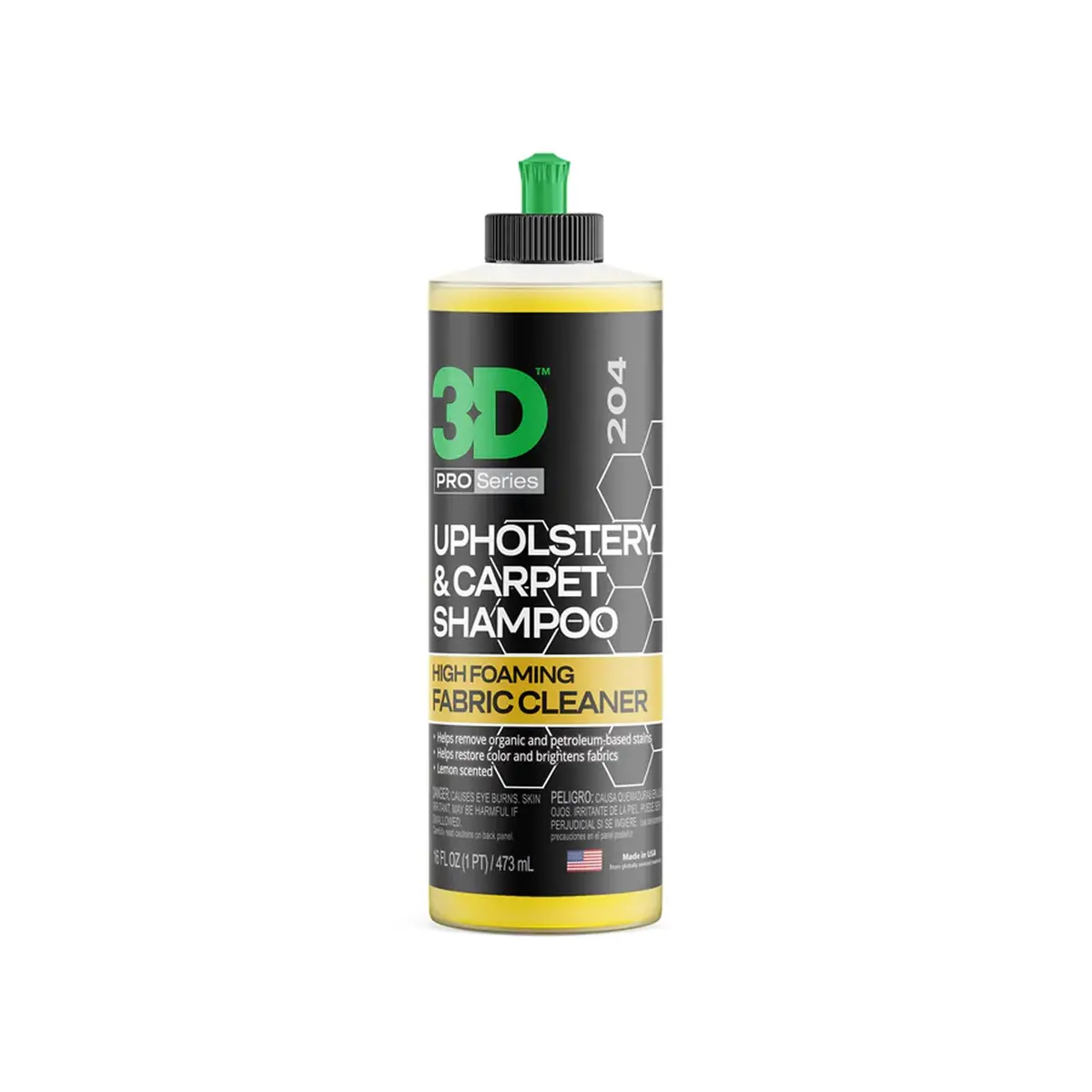 3D Upholstery & Carpet Shampoo - 473Ml 1