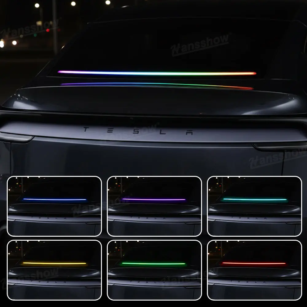 Model Y Juniper/3 Highland Rear Window Ambient Lighting Custom Fit Led Light... 1