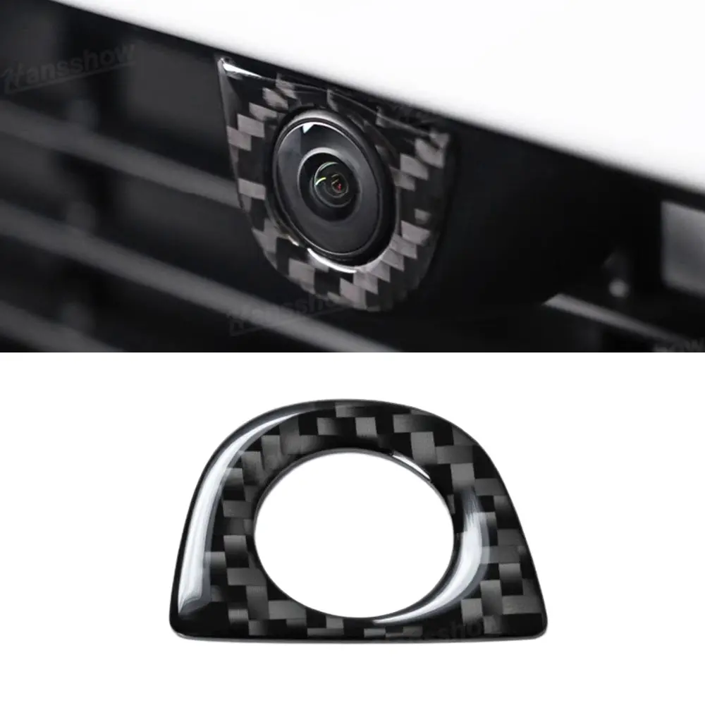 Model Y Juniper Flexible Urethane Carbon Fiber Front Camera Frame Sticker... 1