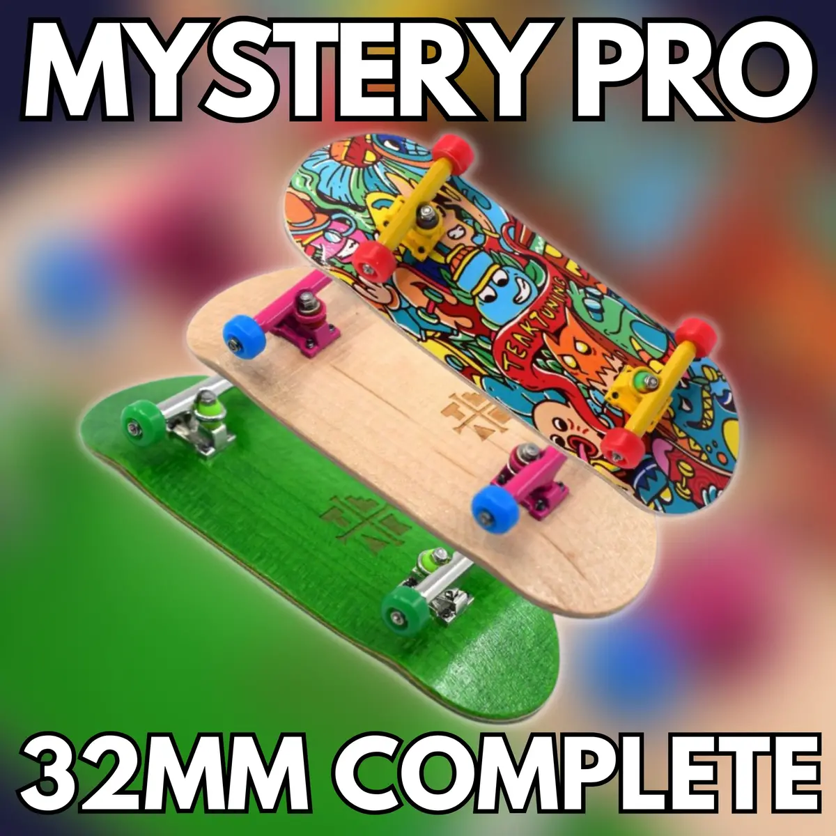Teak Mystery Prolific Truck 32Mm Complete 1