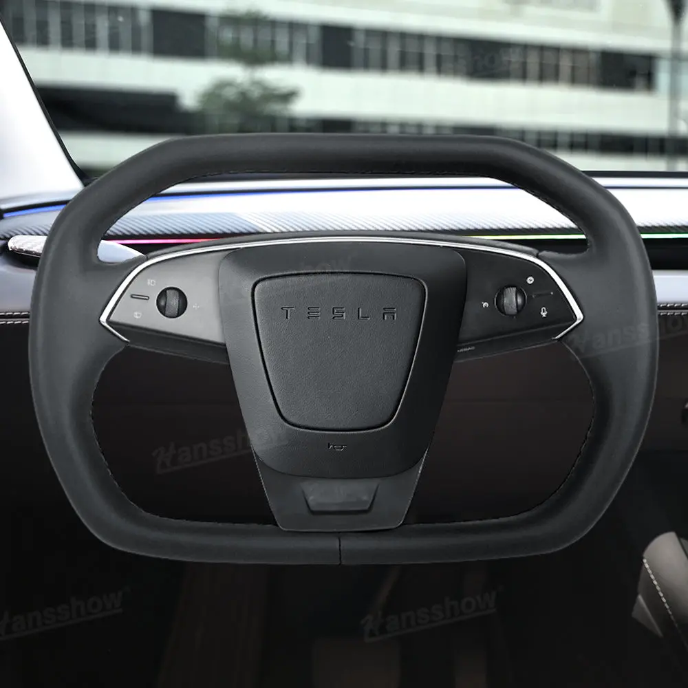 Model Y Juniper/3 Highland Cybertruck Style Steering Wheel 2.0 Inspired By... 1