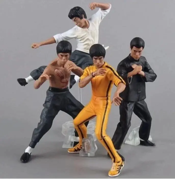 Figurinha De Ação Bruce Lee 1