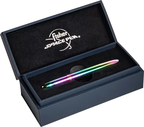 Supernova Rainbow Titanium Nitride Bullet Space Pen 2