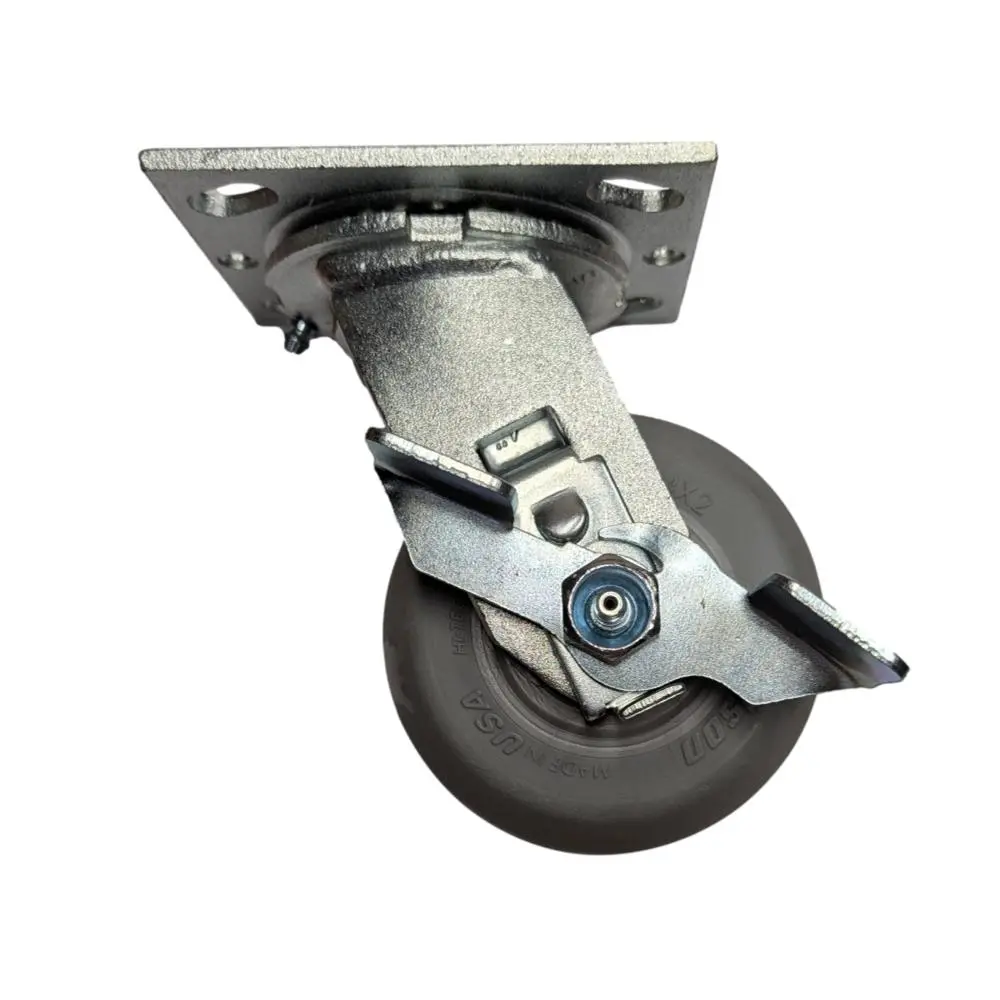 4" X 2" Colson Performa Swivel Caster W/ Top Lock Brake - 500 Lbs. Cap. 1