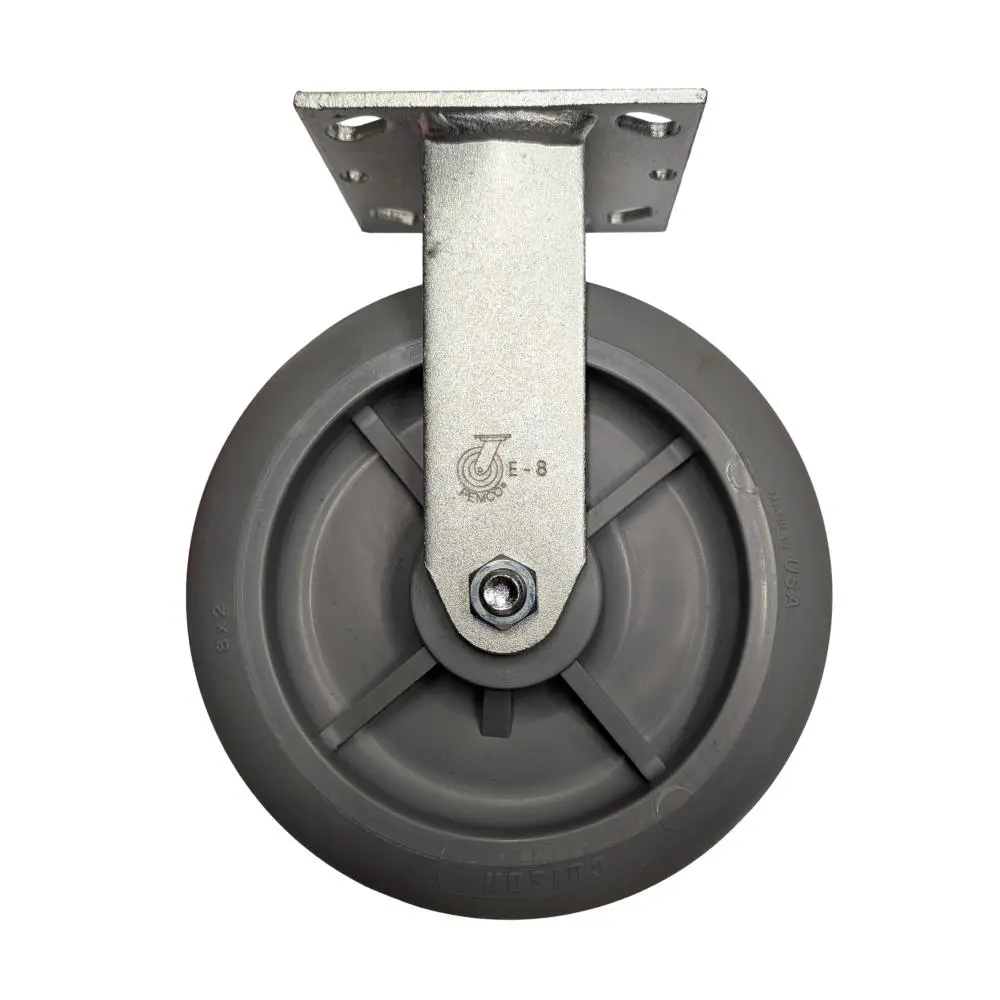 8" X 2" Colson Performa Wheel Rigid Caster - 600 Lbs. Capacity 1