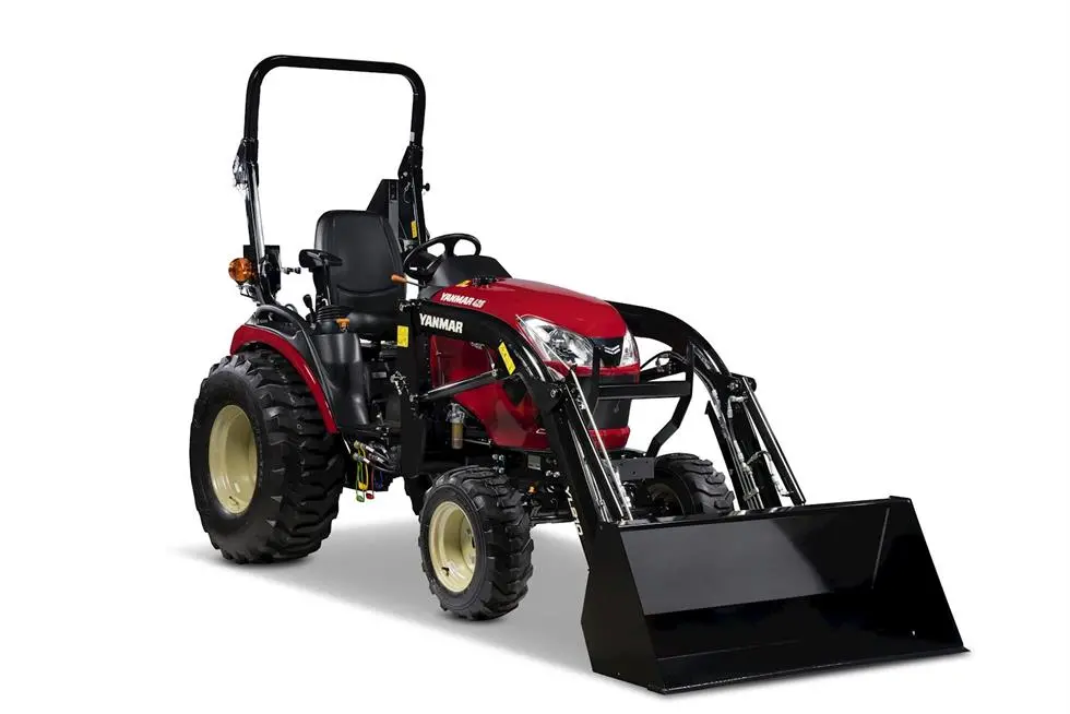 Yanmar Sa425 Compact Tractor W/ Front Loader 1