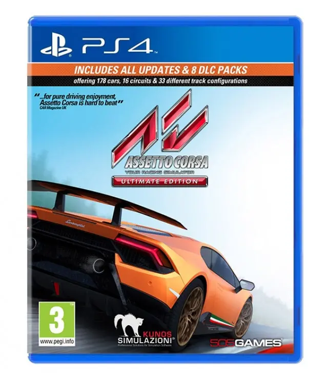 Assetto Corsa Ultimate Edition Ps4 - Novo 1
