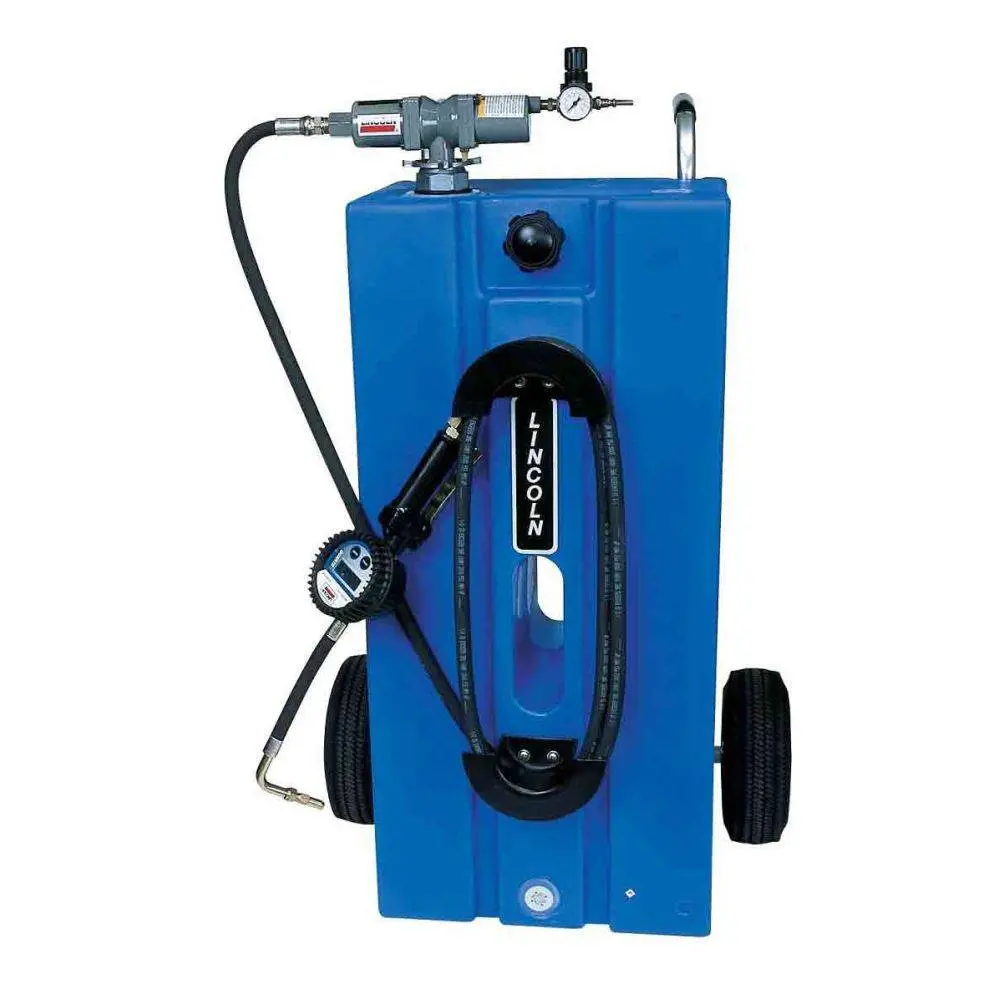 Oil Rider Portable Dispensing Tank Pump And Meter 1