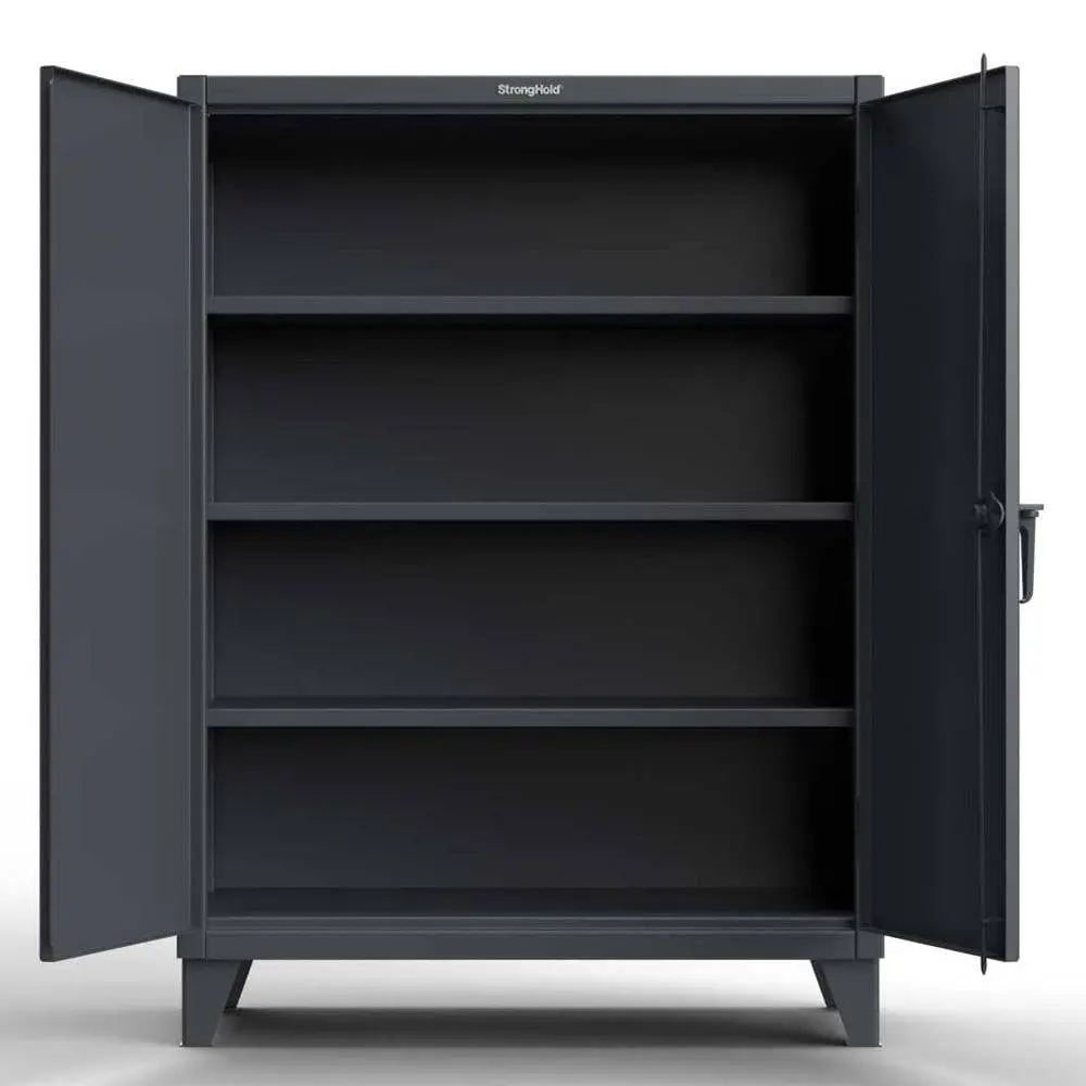 Extreme Duty 12 Ga Cabinet With 3 Shelves - 48 In. W X 24 In. D X 66 In. H 1