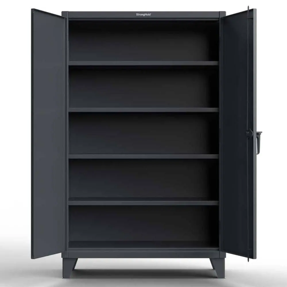 Extreme Duty 12 Ga Cabinet With 4 Shelves - 48 In. W X 24 In. D X 78 In. H 1