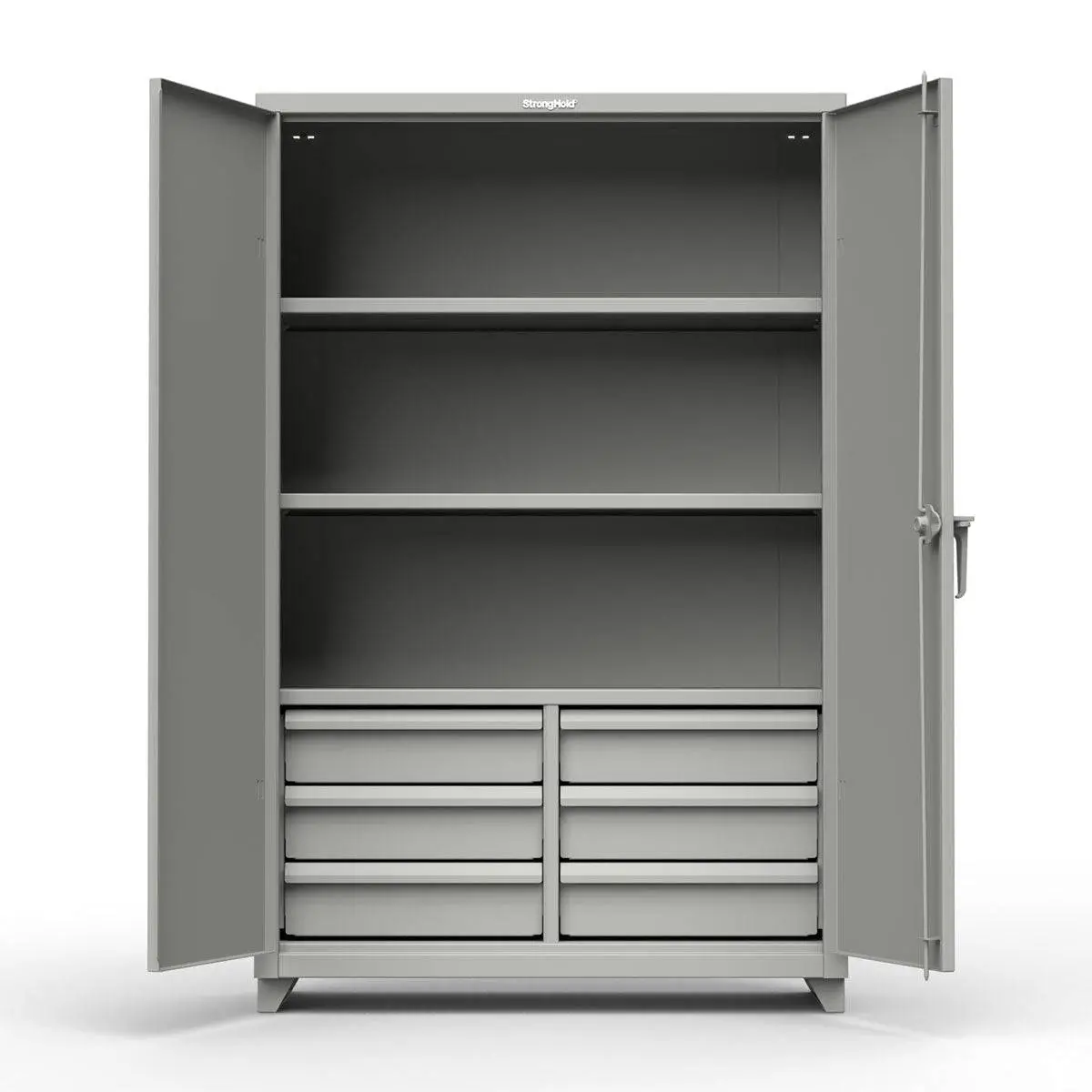 Extra Heavy Duty 14 Ga Cabinet With 6 Half-Width Drawers 1