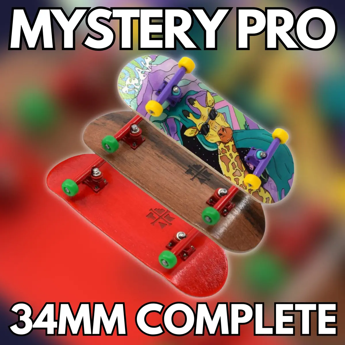Teak Mystery Prolific Truck 34Mm Complete 1