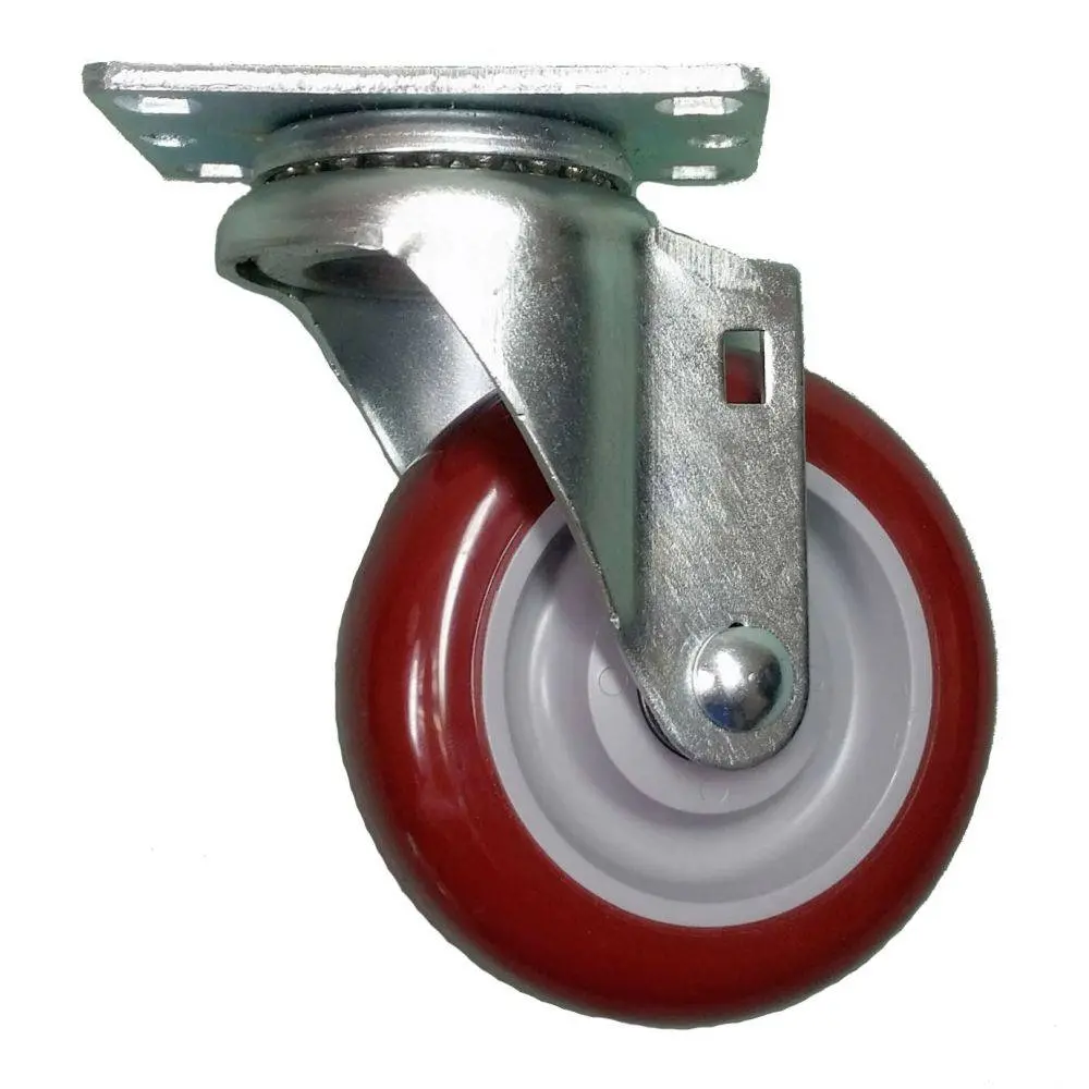 4" X 1-1/4" Polymadic Wheel Swivel Caster - 350 Lbs. Capacity 1
