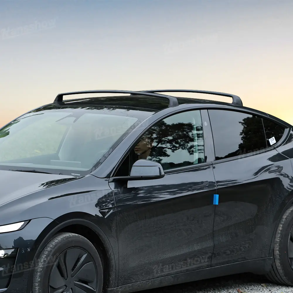 Model Y Juniper Roof Rack Crossbars For Tesla Camping Rooftop Luggage Cargo... 1
