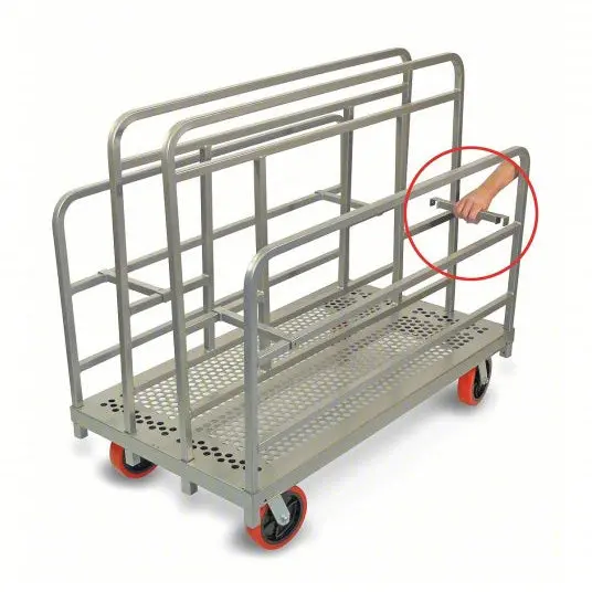 2-Level Panel Truck, 3200 Lb Capacity, 54In X30in 1