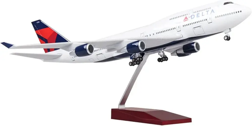 Avião Colecionável Boeing Delta  A380 Escala 16 Cm 1