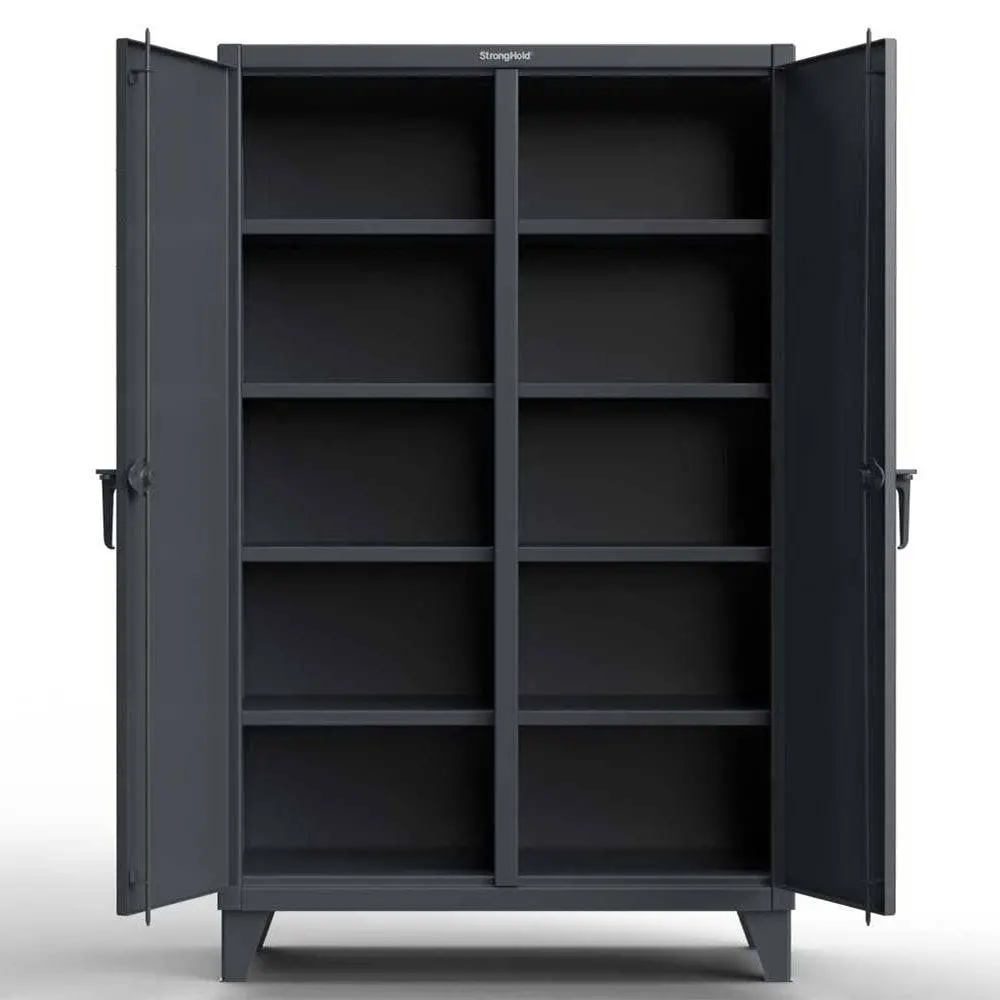 Extreme Duty 12 Ga Double Shift Cabinet With 6 Shelves - 60 In. W X 24 In. D X 66 In. H 1