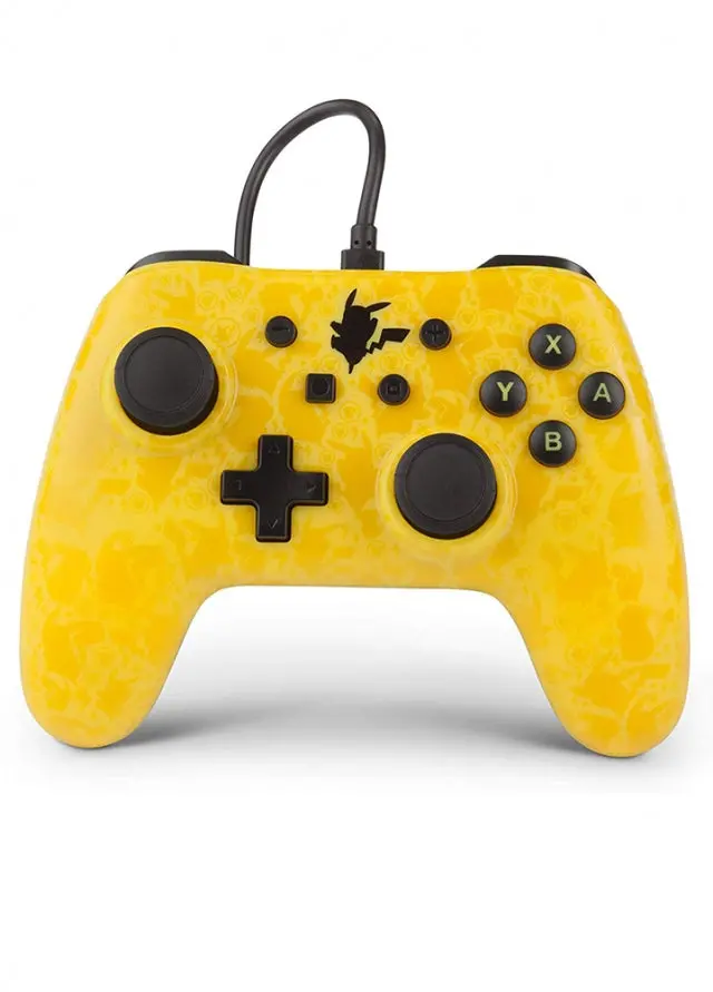 Comando Powera Pikachu Silhouette Com Fios - Switch 1